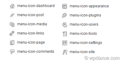 using-default-admin-menu-icons-wpdaxue_com