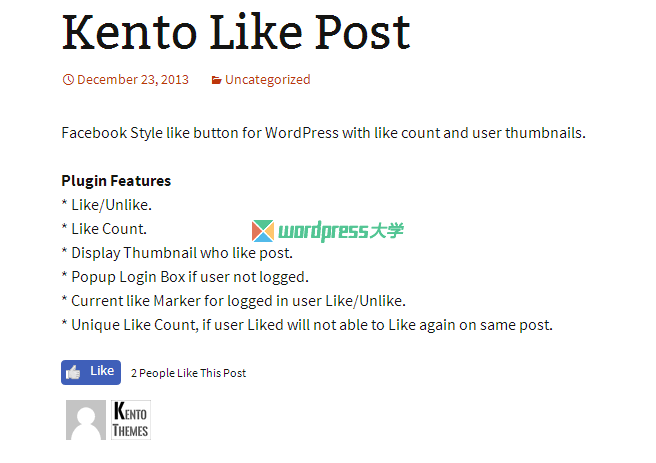 kento-like-post_wpdaxue_com kento-like-post_wpdaxue_com