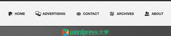 为WordPress的自定义菜单链接添加栏目图标