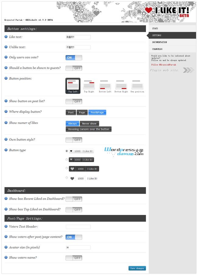 WordPress“喜欢”插件:KK I Like It