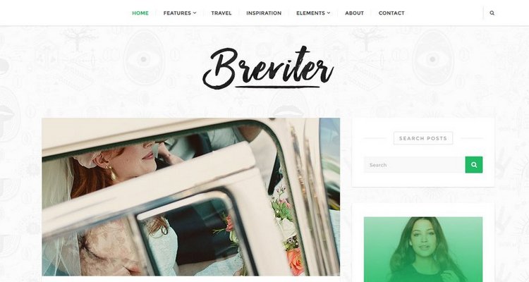 WordPress 免费博客主题 Breviter