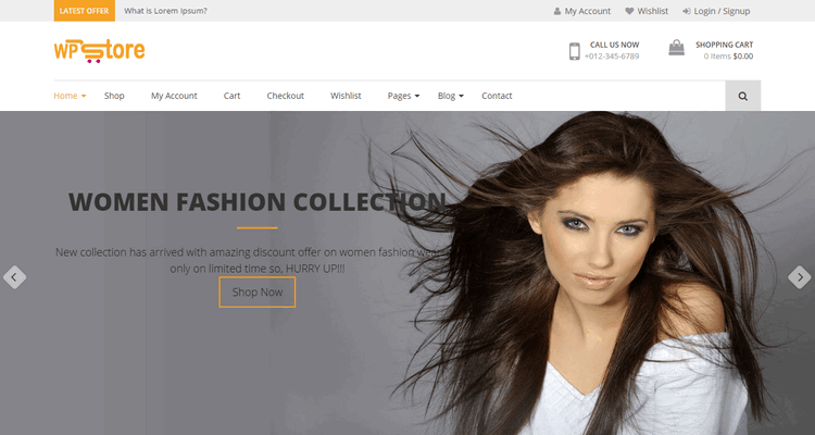 基于 WooCommerce 的商城主题 WP Store