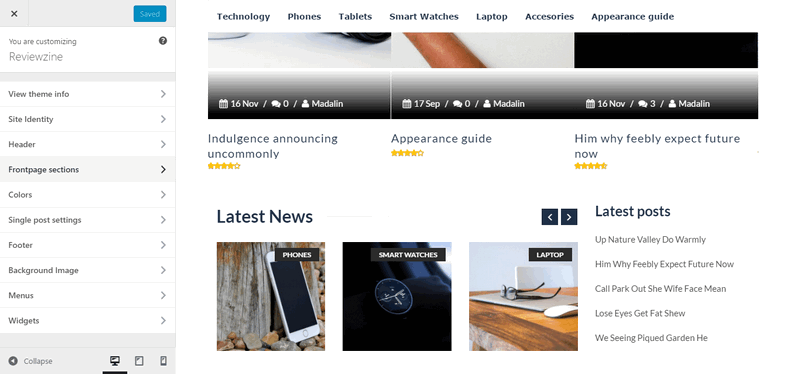 WordPress 免费杂志CMS主题 Reviewzine