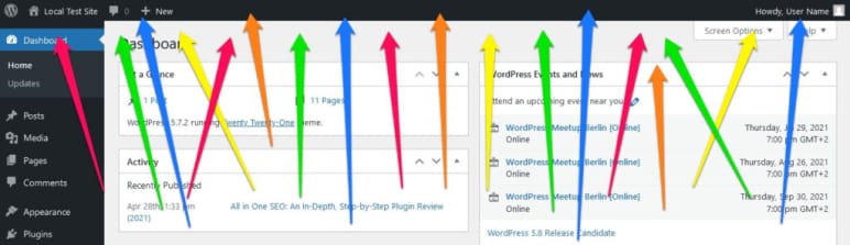 customize wordpress admin toolbar 2 - 为什么以及如何自定义 WordPress 管理工具栏