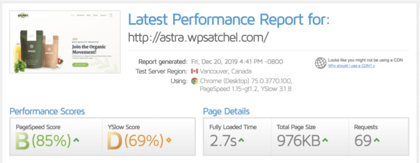 Cache Enabler 速度测试