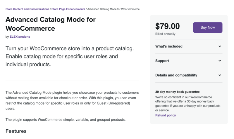 WooCommerce 插件的高级目录模式