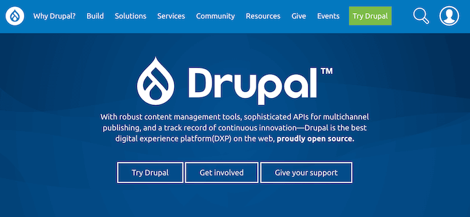 Drupal Market Share Drupal CMS