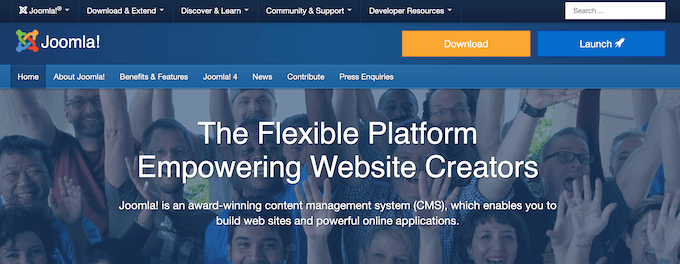 Joomla Market Share Joomla CMS