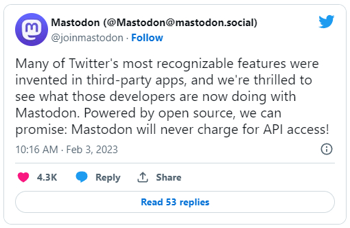 2023 05 03 114837 API 访问定价:Jetpack 和 WordPress.com 停止支持 Twitter 自动共享 - 2023 05 03 114837