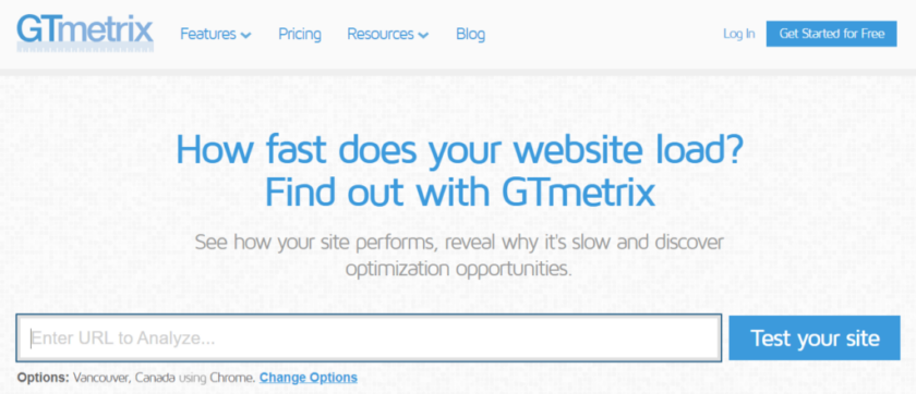 GTMetrix