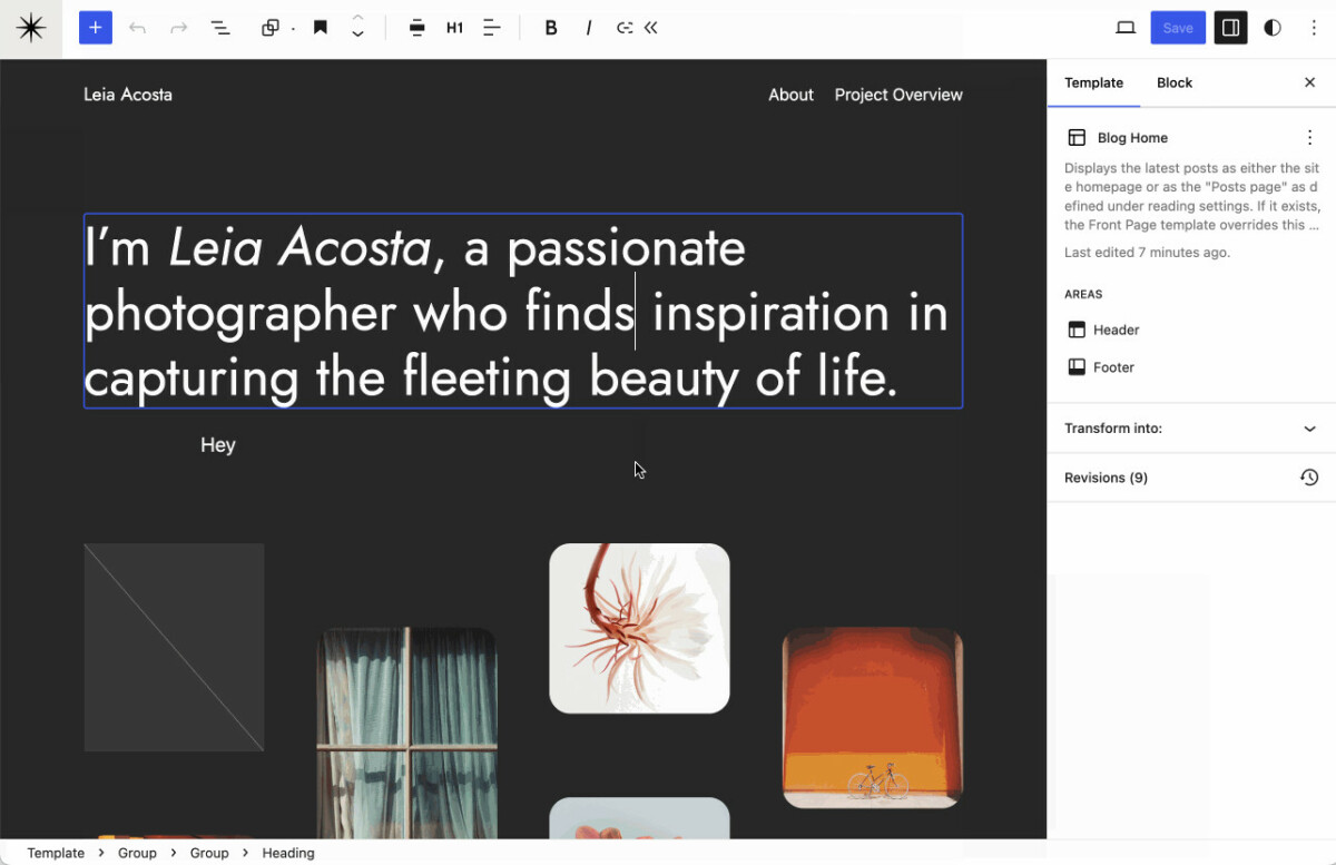 Gutenberg 18.3 在站点编辑器中添加发布流程