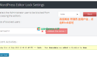 WordPress禁止其他管理员使用主题/插件编辑器：WordPress Editor Lock