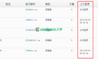 WordPress 后台用户列表添加上次登录时间（代码版）