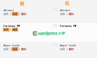 WordPress 移除插件列表的“编辑”和“停用”链接