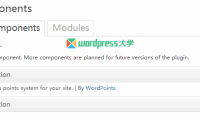 WordPress 积分插件 WordPoints