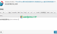 WordPress 后台回复评论添加提交快捷键[Ctrl+Enter]