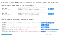 WordPress更换域名后修改站内链接插件：Update URLs
