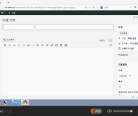 WordPress 快速入门视频教程27：发布页面和管理页面