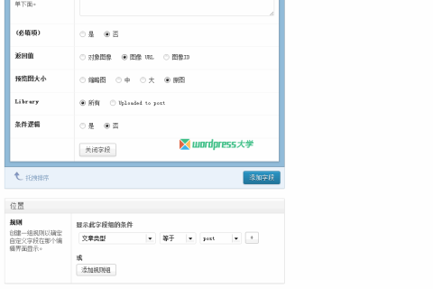 WordPress超级自定义字段插件：Advanced Custom Fields