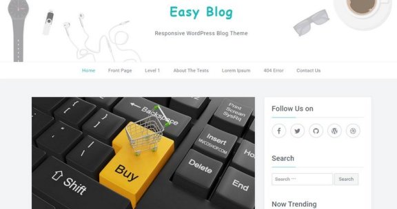 WordPress 免费博客主题 EasyBlog