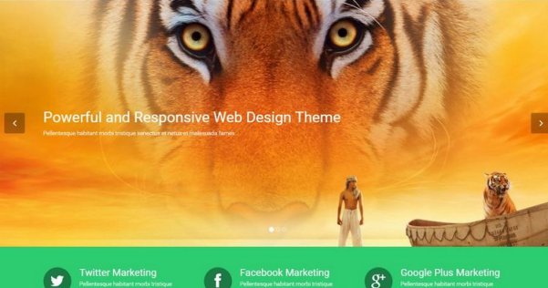WordPress 免费响应式多用途主题 Flat Theme