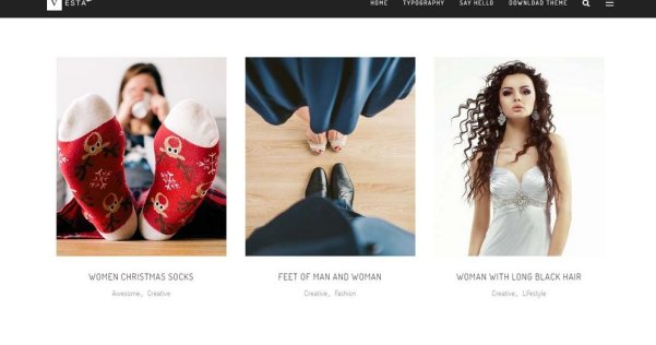 WordPress 免费个人博客主题 Vesta lite