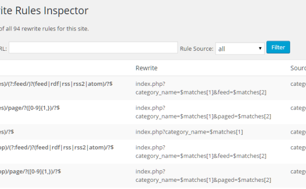 WordPress 查看网站的所有伪静态 Rewrite 规则