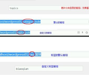 WordPress 快速入门视频教程49：分类目录和标签前缀