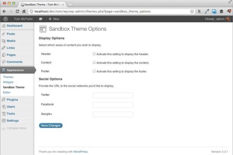 WordPress Settings API 指南：菜单页面