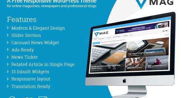 WordPress 免费杂志主题 VMag