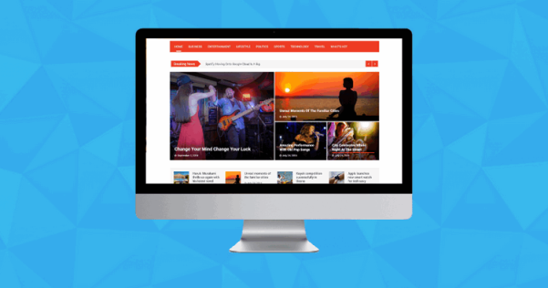 WordPress 免费杂志CMS主题 Viral