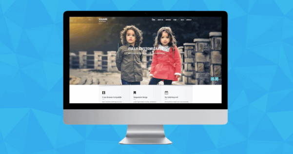 WordPress 简单企业主题 Square（兼容WooCommerce）
