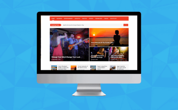 WordPress 免费杂志CMS主题 Viral