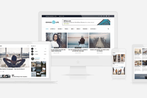 WordPress 非常强大的免费杂志CMS主题 ionMag