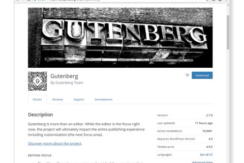 WordPress Gutenberg Block API：简介