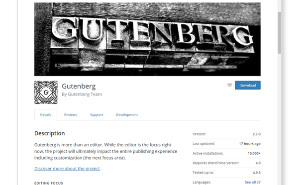 WordPress Gutenberg Block API：简介