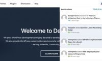 DW Notifications：WordPress通知插件
