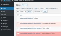 WordPress 5.3 增强“网络站点”的功能