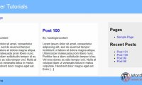 实例演示开发简单的html5响应式WordPress主题