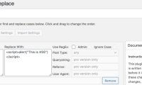 Real-Time Find and Replace 插件存在严重的安全漏洞，请及时更新
