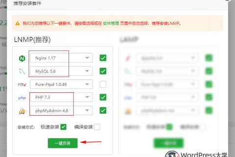 【宝塔】WSL下安装宝塔面板配置LNMP环境