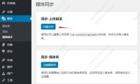 WordPress 插件：Media Sync 将FTP上传的图片导入到媒体库 （已汉化）