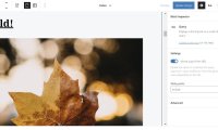 Gutenberg 9.6 新增拖放插入区块和按钮垂直对齐