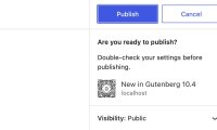 Gutenberg 10.4 在自定义程序中引入了块小工具