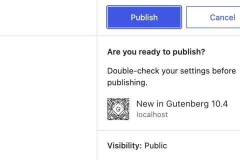 Gutenberg 10.4 在自定义程序中引入了块小工具