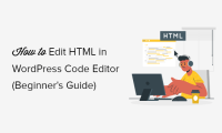 如何在 WordPress 代码编辑器中编辑 HTML