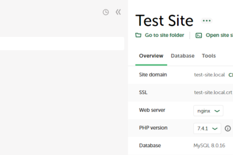 使用Local本地环境进行基本的 WordPress 调试