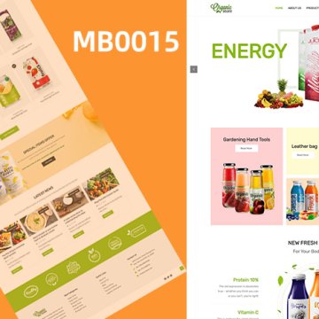 果汁饮料营销模板 MB0015
