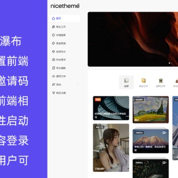 WordPress 图片/产品展示瀑布流主题 Mango