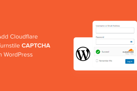 如何在 WordPress 中添加 Cloudflare Turnstile 验证码